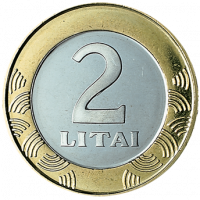 Lietuva 2008 2 Litai