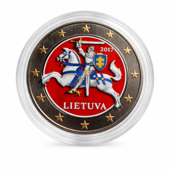 Lietuva 2017 2 eurai spalvota