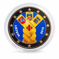 Lietuva 2018 Baltijos valstybių 100-metis Spalvota