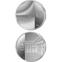 Lietuva 2022 1.5 euro Lietuvos Bankui 100 metų
