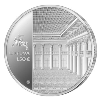 Lietuva 2022 1.5 euro Lietuvos Bankui 100 metų
