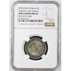 Lietuva 2023 Kartu su Ukraina Kalyklos klaida sertifikuota NGC MS64