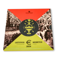 Lietuva 2024 Euro Monetų BU Rinkinys