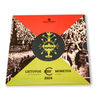 Lietuva 2024 Euro Monetų BU Rinkinys
