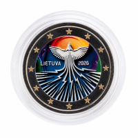 Lietuva 2026 Lietuvos energetinei nepriklausomybei spalvota