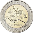 Lietuva 2015 2 eurai apyvartinė moneta