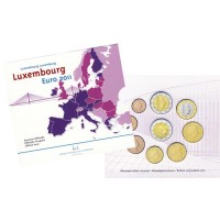 Liuksemburgas 2011 Euro Monetų BU Rinkinys su progine moneta