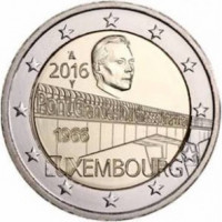 Liuksemburgas 2016 50-osios Didžiosios kunigaikštienės CHARLOTTE tilto inauguracijos