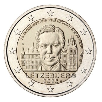 Liuksemburgas 2025 Didžiojo kunigaikščio Henri įžengimo į sostą 25-metis