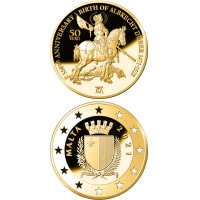 Malta 2021 50 eurų 550 -osios Albrechto Dürerio gimimo metinės