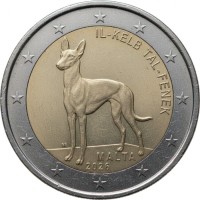 Malta 2026 Faraonų šuo UNC Malta 2026 Faraonų šuo UNC