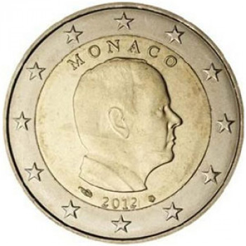 Monakas 2012 2 eurai