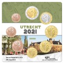 Nyderlandai 2021 Euro monetų rinkinys Utrecht Nyderlandai 2021 Euro monetų rinkinys Utrecht