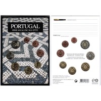 Portugalija 2010 Euro monetų BU rinkinys FDC