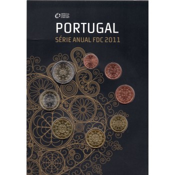 Portugalija 2011 Euro monetų BU rinkinys FDC