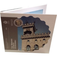 San Marinas 2015 Euro monetų BU rinkinys