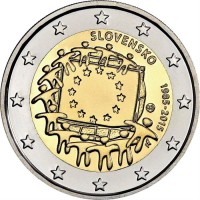 Slovakija 2015 Europos Sąjungos vėliavos 30-metis