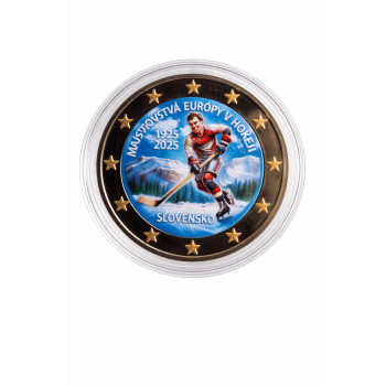 Slovakija 2025 Ledo ritulio čempionatas spalvota