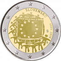 Slovakija 2015 Europos Sąjungos vėliavos 30-metis