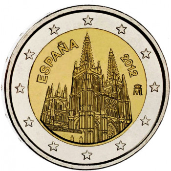 Ispanija 2012 Burgoso katedra – UNESCO pasaulio paveldo serija