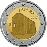 Ispanija 2017 Oviedo paminklas - Astūrijos Karalystė