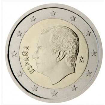 Ispanija 2021 2 eurų apyvartinė moneta Ispanija 2021 2 eurų apyvartinė moneta