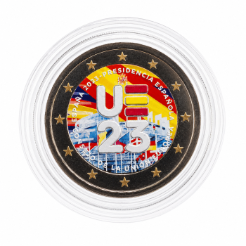 Ispanija 2023 Pirmininkavimas Europos Sąjungos Tarybai spalvota