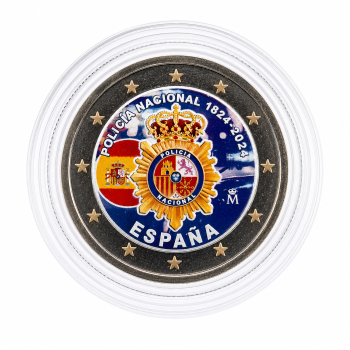 Ispanija 2024 Nacionalinė policija 1824-2024 Spalvota 
