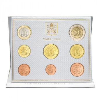 Vatikanas 2020 Euro monetų BU rinkinys