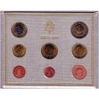 Vatikanas 2006 Euro monetų BU rinkinys Benediktas XVI