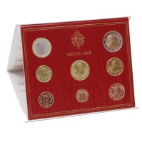Vatikanas 2008 Euro monetų BU rinkinys Benediktas XVI