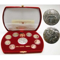 Vatikanas 2004 Euro monetų Proof rinkinys Jonas Paulius II