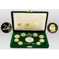 Vatikanas 2005 Euro monetų Proof rinkinys Jonas Paulius II