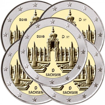 Vokietija 2016 A D F G J: Sachsen -  Dresden