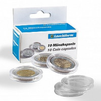 Leuchtturm plastikinės kapsulės monetoms