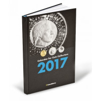 Kalendorius užrašų knyga kolekcionieriams 2017 metų Vokiečių kalba