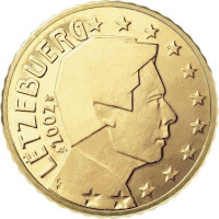 Liuksemburgas 2002 0,50 centų 