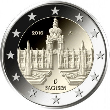 Vokietija 2016 Sachsen - Dresden (bet kuri atsitiktinė raidė)