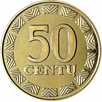 Lietuva 1997 50 centų