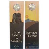 Malta 2018 Kultūros paveldas - iš vaikų solidarumo kortelėje