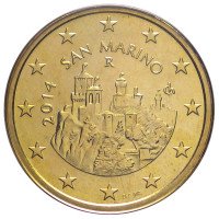 San Marinas 2014 50 centų