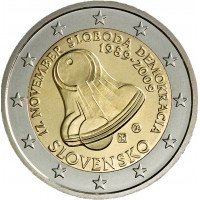 Slovakija 2009 1989 m. lapkričio 17 d. 20-osios metinės