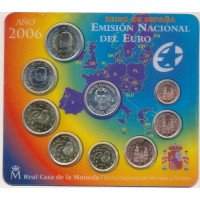 Ispanija 2006 Euro Monetų BU Rinkinys