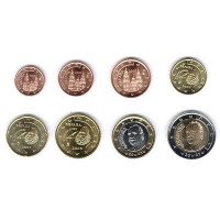 Ispanija 2003 Euro monetų UNC rinkinys