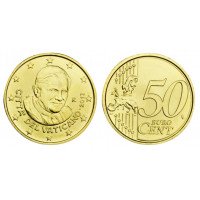 Vatikanas 2013 50 centų