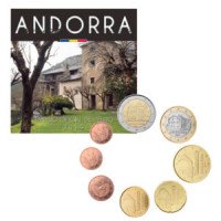 Andora 2019 Euro monetų BU rinkinys